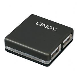 LINDY MINI HUB USB 2.0 4 PORTE - 42742-A