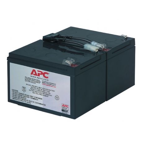 APC BATTERIA SOSTITUTIVA 11000 mAh, PER per SMC1500IC, SMT1000I-AR, SMT1000IC, SUA1000ICH-45, SUA1000I-IN, SUA1000J3W, SUA1500J3W - RBC6