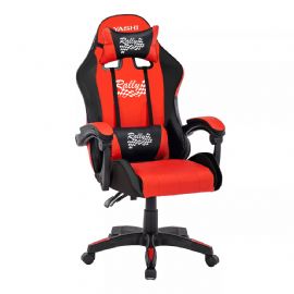 YASHI SEDIA GAMING RALLY ARANCIONE IMBOTTITA CON POGGIATESTA, SCHIENALE RECLINABILE MAX 135, CUSCIN - CY104