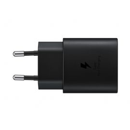 SAMSUNG CARICATORE SUPER FAST CHARGING 25W USB-C + CAVO TYPE-C BLACK - EP-TA800XBEGWW