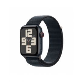 Apple Watch SE GPS + Cellular 44mm Midnight Aluminium Case with Midnight Sport Loop - MRHC3QL/A