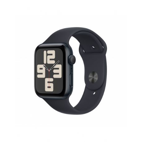 Apple Watch SE GPS 44mm Midnight Aluminium Case with Midnight Sport Band - M/L - MRE93QL/A
