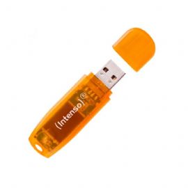 INTENSO PEN DISK RAINBOW LINE 64GB ORANGE USB 2.0 - 3502490
