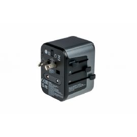 VERBATIM ADATTATORE UNIVERSALE DA VIAGGIO TRAVEL ADAPTER UTA-03 PD30W QC 2XUSB 2XTYPE-C - 49545