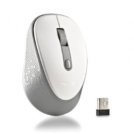 NGS MOUSE WIRELESS BIANCO 2 PULSANTI E ROTELLA DI SCORRIMENTO - DEWHITE