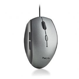 NGS MOUSE SILENT WIRELESS TYPE C GRAY - MOTHGRAY