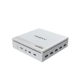 YASHI MINI PC FANLESS WHITE NUCKY Celeron Quad Core N100 8GB 256GB SSD WIN 11 PRO - NY290