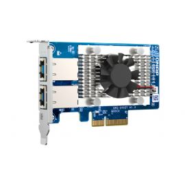 QNAP SCHEDA DI RETE DUAL-PORT (10GBASE-T) 10GBE NETWORK EXPANSION CARD, INTEL X710, PCIE GEN3 X4 - QXG-10G2T