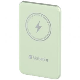 VERBATIM POWER BANK WIRELESS MAGNETICO 5000 mAh VERDE - 32241