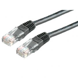 ROLINE CAVO DI RETE UTP PATCHCORD CAT.5E/CLASSE D, NERO, 1M - 21.15.0535