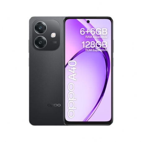 OPPO A40 128GB 6GB SPARKLE BLACK - OPA40N-128
