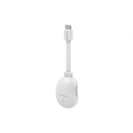 STRONG DONGLE PER GOOGLE TV 4K UHD WIFI 6 ETHERNET PORT REMOTE CONTROL BIANCO - LEAP-NEVE