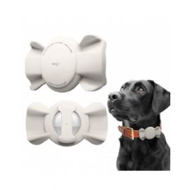 AirTag Pet Ribbon Collar Case Stone - Porta AirTag per collare cane - EAT-RIBBON-PET-ST