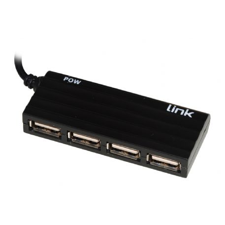 LINK HUB 4 PORTE USB 2.0 - LKHUB204