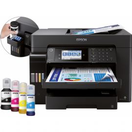 EPSON MULTIF. INK A3 COLORE, ECOTANK ET-16655, 25PPM, ADF, FRONTE/RETRO, USB/LAN/WIFI - 4 IN 1 - C11CH71411