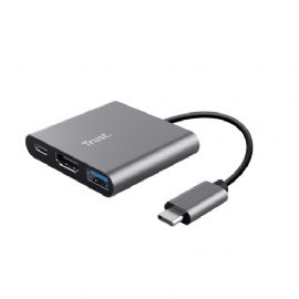 TRUST ADATTATORE DALYX 3-IN-1 USB-C - 23772