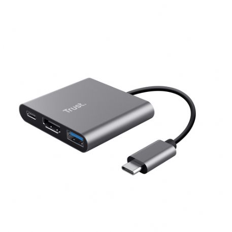 TRUST ADATTATORE DALYX 3-IN-1 USB-C - 23772