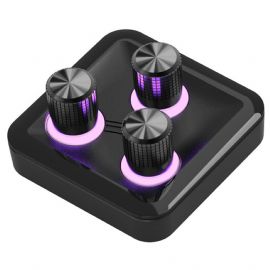 COOLER MASTER HUB 3XKNOB, MODULO ACCESSORIO MAGNETICO, 3 MANOPOLE ALTA PRECISIONE - MHKB03AA22