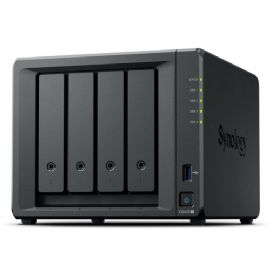 SYNOLOGY NAS TOWER 4X SATA, 2X NVME, MAX 40 CAM, CELERON J4125, 2GB RAM, 2.5GBE, USB 3.2, 2 LICENZE - DS425+