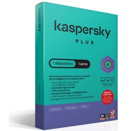 KASPERSKY PLUS 1DEV 1Y SUPERSLIMBOX IT ATT - KL1042T5AFS-SSBATT