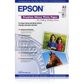 EPSON CARTA FOTOGRAFICA LUCIDA PREMIUM FORMATO A3 (20 FOGLI) - C13S041315